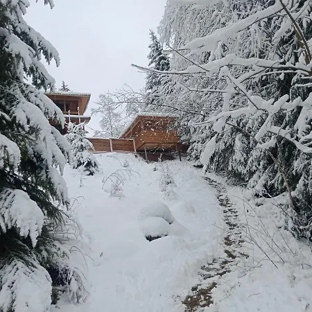 на скелі