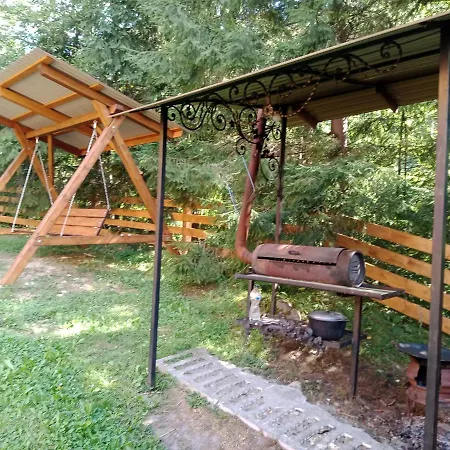 на скелі Semesterbostad Krivorovnya