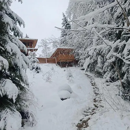 на скелі