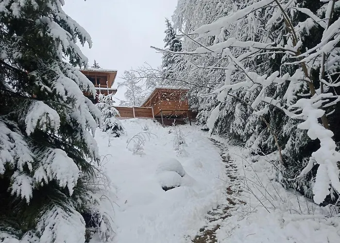 на скелі